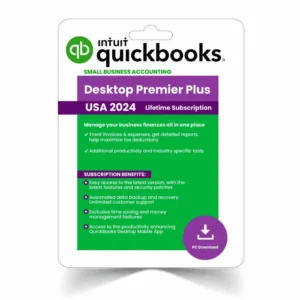 QBks Desktop Premier Plus 2024 β Lifetime Access Accounting Software for Windows